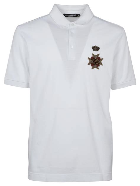 dolce and gabbana men's polo shirt